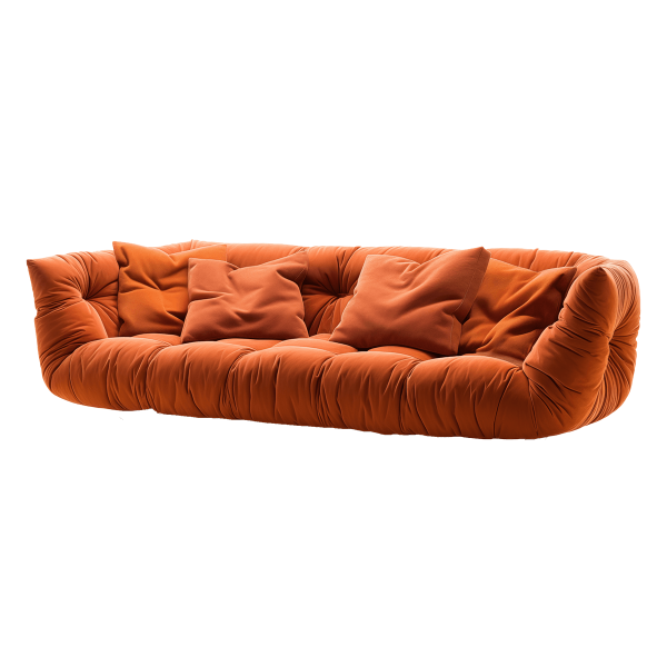 Modern Fabric Arm Chair - Image 4