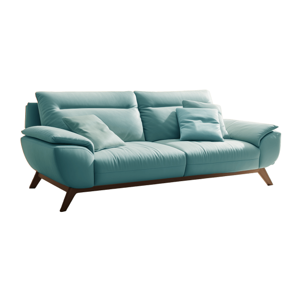 Top-Grain Leather Sofa - Image 3