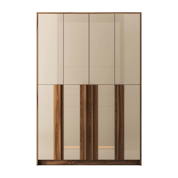 Tall Wooden Bedroom Armoires - Image 3