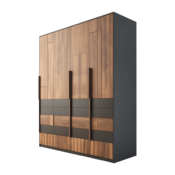 Tall Wooden Bedroom Armoires - Image 4