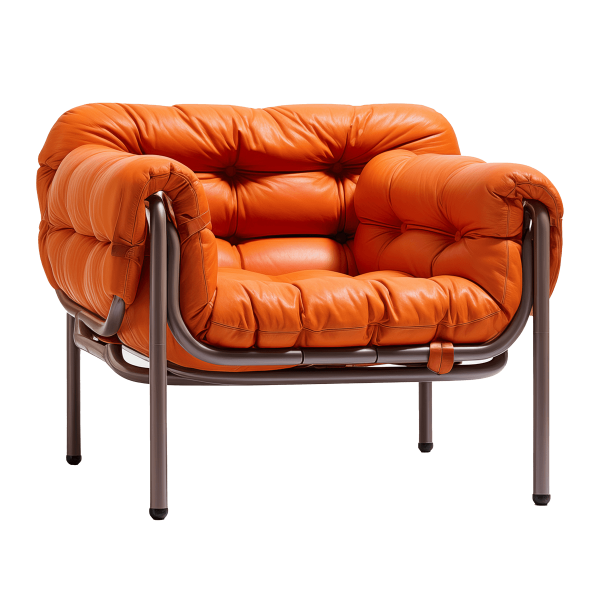 Modern Fabric Arm Chair - Image 2