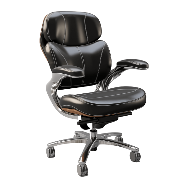 Classic PU Office Chair - Image 2